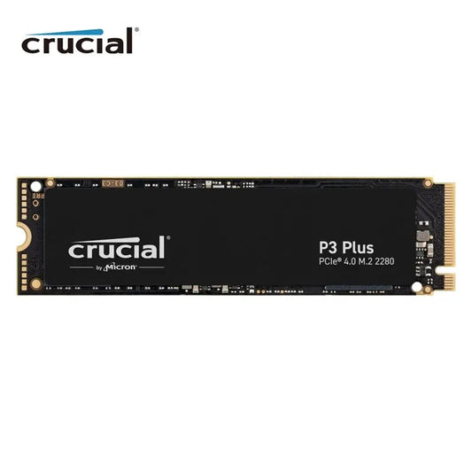 Crucial P3 Plus 2TB 1TB 500GB PCIe Gen4 3D NAND NVMe M.2 2280 SSD, up to 5000MB/s  Solid State Drive Disk(OEM Package)